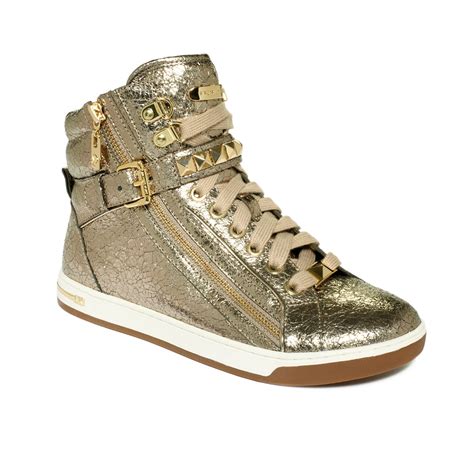 michael kors studded high tops|mk sneaker.